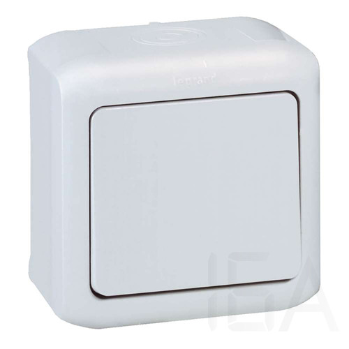 Legrand Forix IP44 falon kívüli egypólusú nyomó 6A - 250V~ szürke, 782384