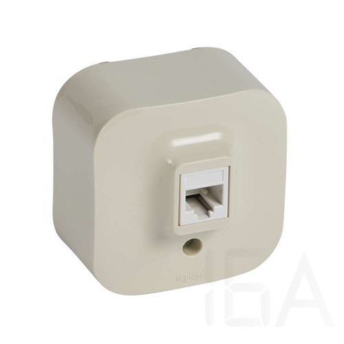 Legrand Forix IP20 falon kívüli 1x RJ11 telefon-csatlakozóaljzat bézs, 782444