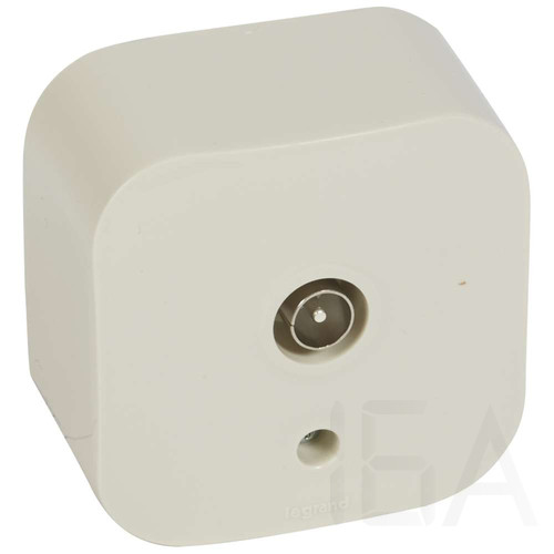 Legrand Forix IP20 falon kívüli TV antenna-csatlakozóaljzat, végzáró bézs, 782445