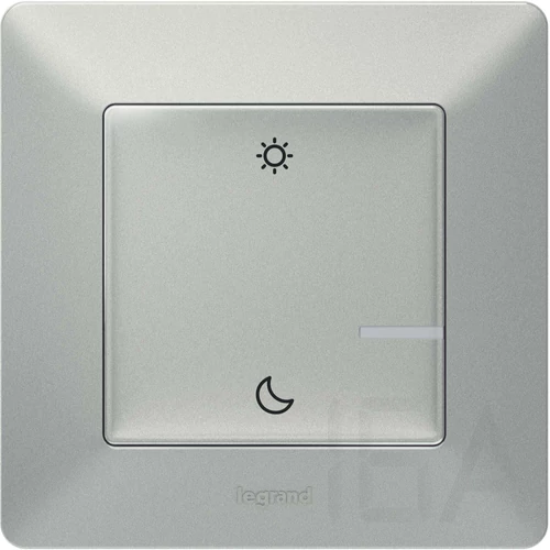 Legrand szcenárió kapcsoló Ébredés/Alvás funkcióval Valena Life Netatmo alumínium, 752389