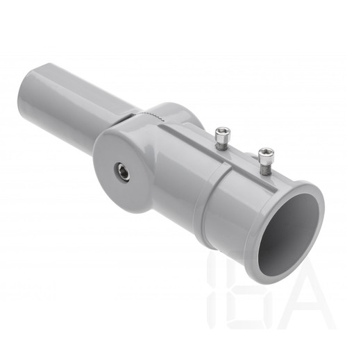Közvilágítási LED lámpatesthez oszlop konzol, ROCKET, 60 ° dőlésszög, d1=50 mm, d2=62 mm, szürke, GTV-SA1