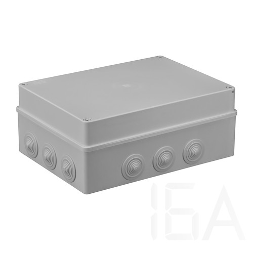 Pawbol falon kívüli kötődoboz 12 lépcsős átvezetővel 300x220x120mm IP65, S-BOX_606