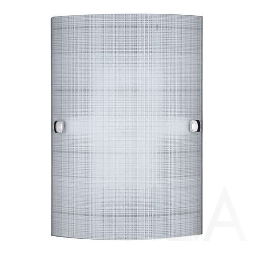Rábalux 3887 Scottie 18x26cm fali lámpa króm díszcsavar E27 60W