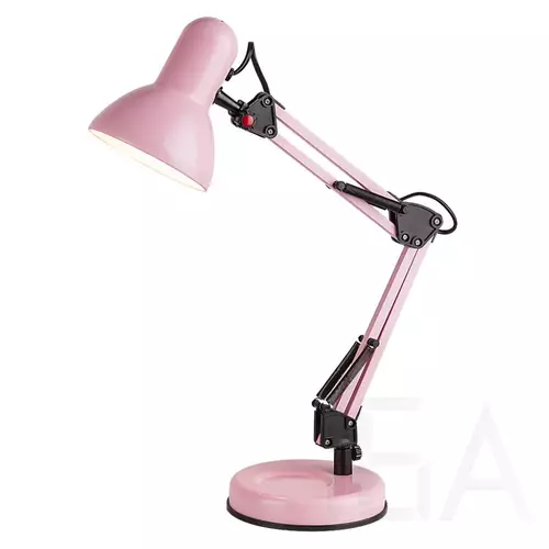 Rábalux 4179 Samson, rózsaszínű, terndy stílusú asztali lámpa