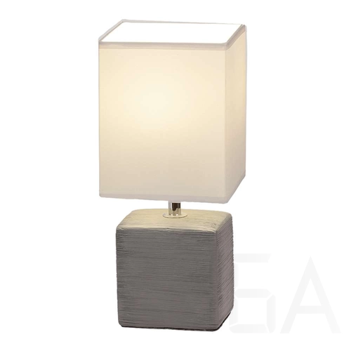 Rábalux 4458 Orlando, dekoratív szürke asztali lámpa