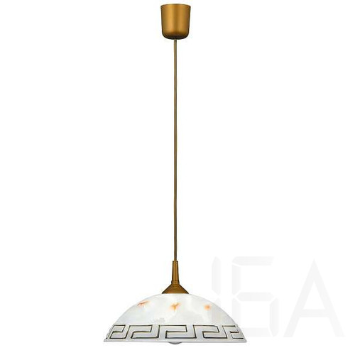 Rábalux 7652 Etrusco függeszték, D30cm, fix