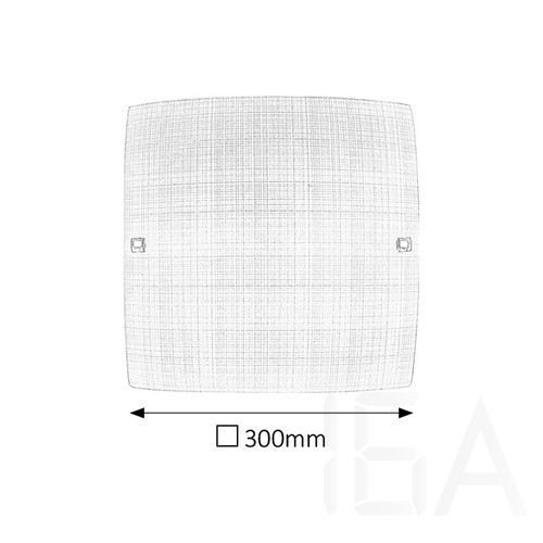 Rábalux 3888 Scottie 30x30cm mennyezeti lámpa króm díszcsavar E27 60W Rábalux 3888 Scottie 30x30cm mennyezeti lámpa króm díszcsavar E27 60W