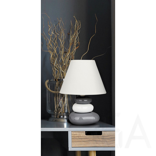 Rábalux 4948 Salem asztali kerámialámpa, E14 1x40W Rábalux 4948 Salem asztali kerámialámpa, E14 1x40W