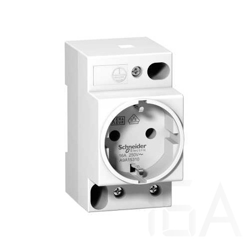 Schneider A9 Moduláris dugalj 16A UE 250V 2P+T , A9A15310
