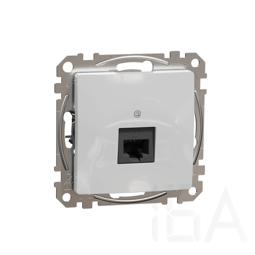 Schneider ÚJ SEDNA 1xRJ45 Cat6 UTP aljzat, alumínium, SDD113461