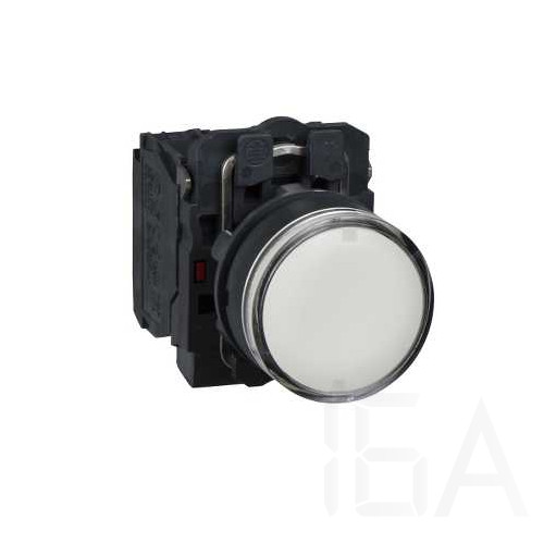Schneider LED-es világító nyomógomb, fehér, 24V, XB5AW31B5