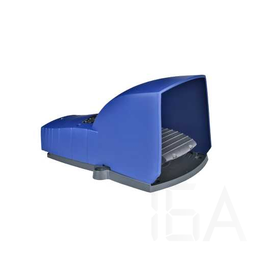 Schneider Lábkapcsoló IP66, műanyag, kék, fedéllel, 2 NC+2NO, 1 lépés, XPEB311