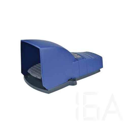 Schneider Lábkapcsoló IP66, műanyag, kék, fedéllel, 1NC + 1NO, 1 lépés, XPEB510