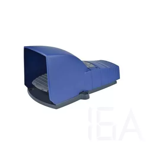 Schneider Lábkapcsoló IP66, műanyag, kék, fedéllel, 2NC + 2NO, 1 lépés, XPEB511