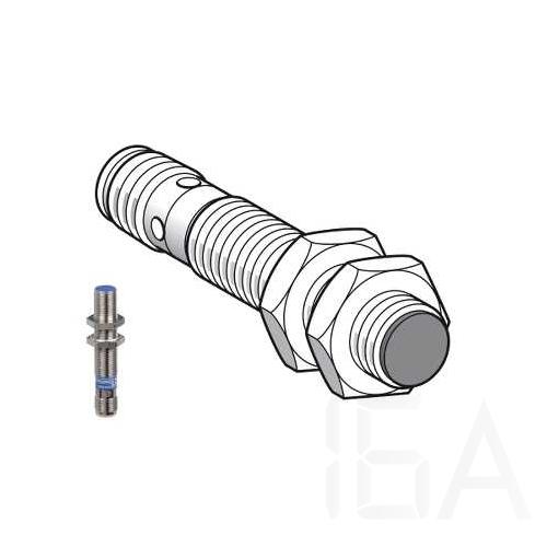 Schneider Induktív érz. XS6 M12 - L 65,5 mm - réz - Sn 7 mm - 12..48 V DC - M12 , XS612B4PBM12