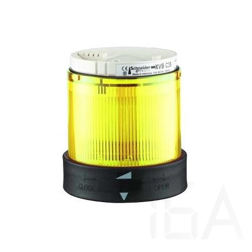 Schneider Sárga LED-es világító elem jelzőoszlophoz, XVBC2B8