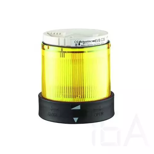 Schneider LED-es világító elem jelzőoszlophoz sárga, XVBC5B8