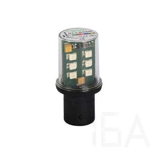 Schneider LED-es világítású jelzőoszlop, villogó, narancssárga, 24V AC/DC, XVBL1B5