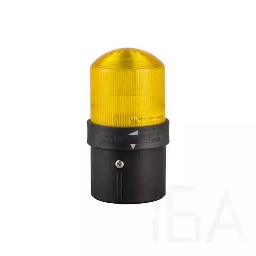 Schneider LED-es világítású jelzőoszlop, villogó, sárga 24V AC/DC, XVBL1B8