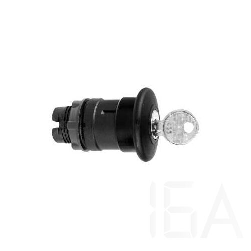 Schneider Kulcsos vészgombfej, kerek, fekete, 40 mm, ZB5AS12