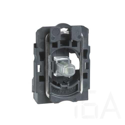 Schneider LED-es jelzőlámpa aljzat kék 24-120V, ZB5AVBG6