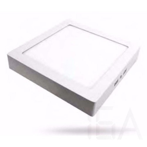 DeLux LED panel/mélysugárzó, 18W, 1260Lm, falon kívüli 3000K, négyszögletes, 225x225x40mm, DEL1335