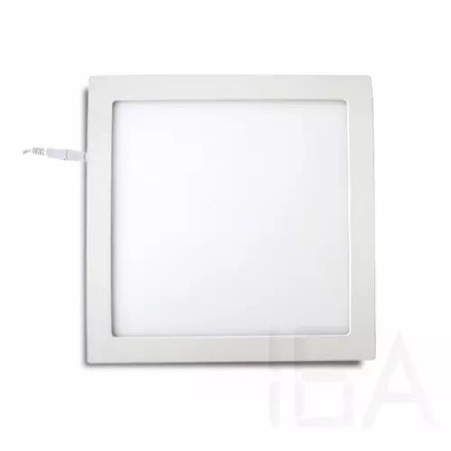 DeLux LED panel/mélysugárzó, 24W 1800Lm 3000K négyszögletes 300x300x21mm, süllyesztett, DEL1415