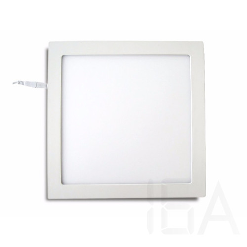 DeLux LED panel/mélysugárzó, 24W 1800Lm 4000K, négyszögletes 300x300x21mm, süllyesztett, DEL1416