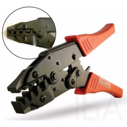 Stilo Érvéghüvely prés, 0.5-6mm2 érvéghüvelyhez, STI382