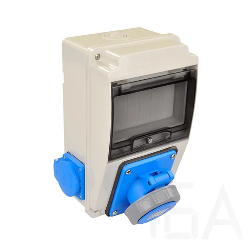 TP ipari doboz szerelt, vezeték nélkül, 2X(2P+F)+1x(3P16A) dugalj, IP67, 3318-002-2100   