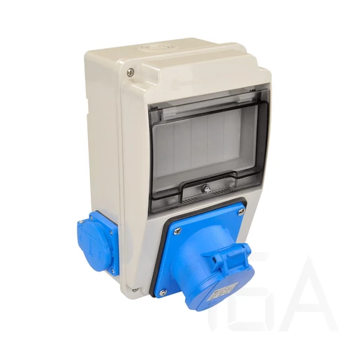 TP ipari doboz szerelt, vezeték nélkül, 2X(2P+F)+1x(3P32A) dugalj, IP44, 3318-002-2400   