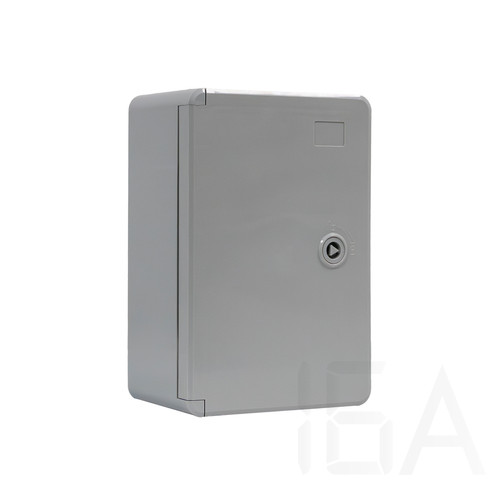 TP Eletric Műanyag elosztószekrény, 300x200x130mm, IP65, ABS, fém szerelőlappal, 3310-500-0600