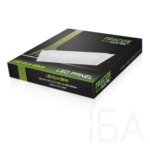 Tracon LED-DLN-18NW Négyzet alakú, süllyeszthető LED panel Tracon LED-DLN-18NW Négyzet alakú, süllyeszthető LED panel