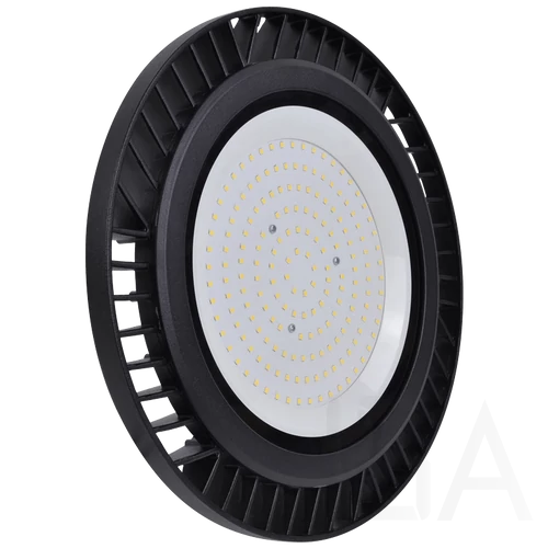 Tracon csarnokvilágító Led lámpa, 100W 8000lm 4500K fekete IP65, LHBE100W