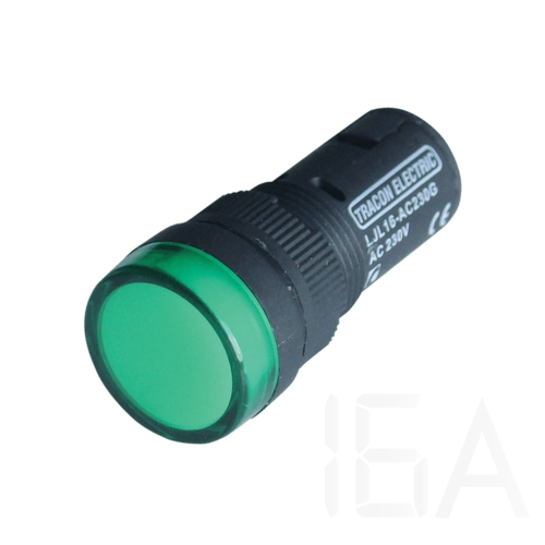 Tracon LED-es jelzőlámpa, zöld, LJL16-GA