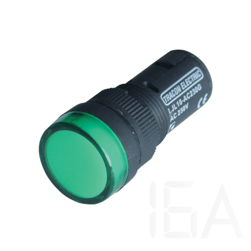 Tracon LED-es jelzőlámpa, zöld, LJL16-GA