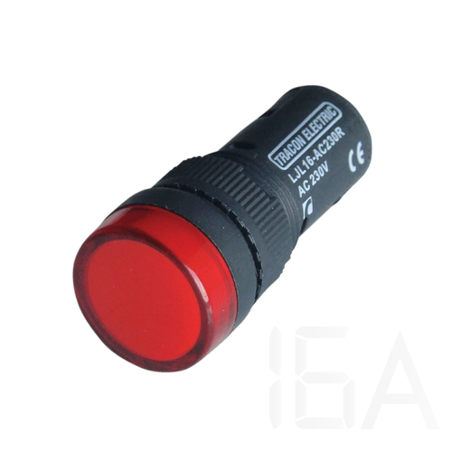 Tracon LED-es jelzőlámpa, piros, LJL16-RE