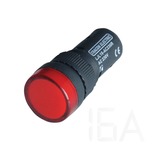 Tracon LED-es jelzőlámpa, piros, LJL16-RA