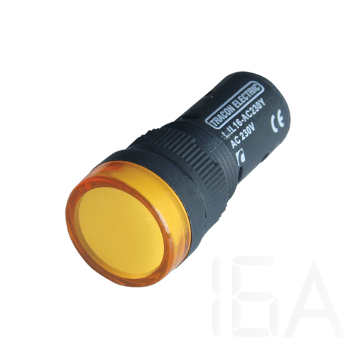 Tracon LED-es jelzőlámpa, sárga, LJL16-YA