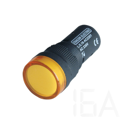 Tracon LED-es jelzőlámpa, sárga, LJL16-YE