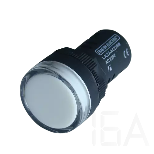 Tracon LED-es jelzőlámpa, fehér, LJL22-WA