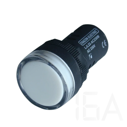 Tracon LED-es jelzőlámpa, fehér, LJL16-WE