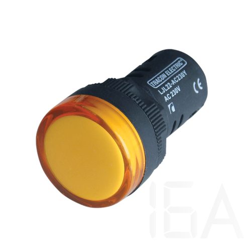 Tracon LED-es jelzőlámpa, sárga, LJL22-YA