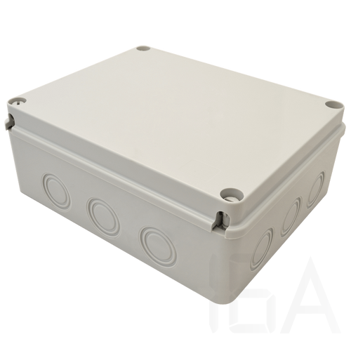 Tracon Falon kívüli kötődoboz könnyített oldalfallal elektronikai teli fedéllel 250x200x90mm, MED25209