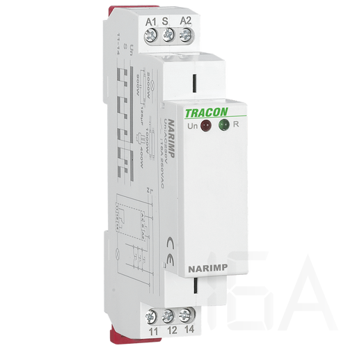 Tracon Impulzusrelé AC/DC 12-240V, NARIMP