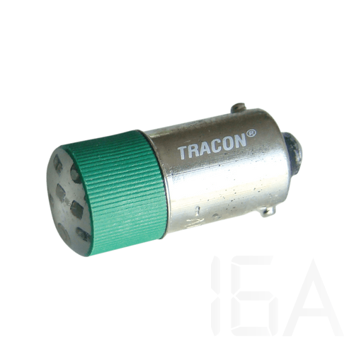 Tracon LED-es jelzőizzó, zöld, NYGL-AC400G