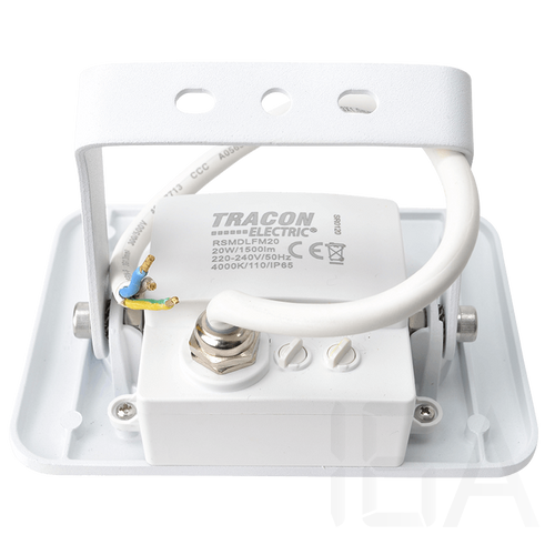 Tracon mozgásérzékelős led reflektor fehér 20W 1500lm 4000K IP65, RSMDLFM20