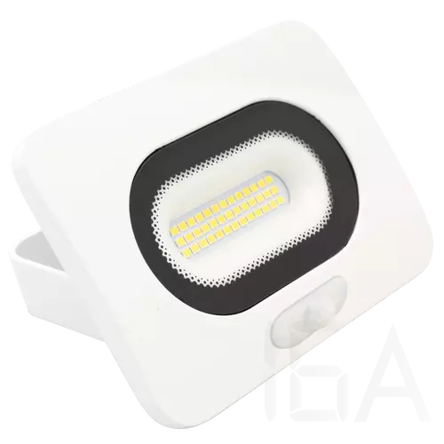 Tracon mozgásérzékelős led reflektor fehér 10W 750lm 4000K IP65, RSMDLFM10