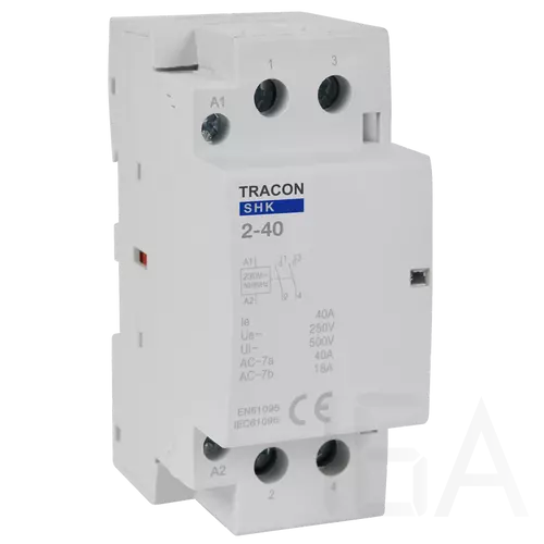 Tracon Installációs moduláris kontaktor, SHK2-40