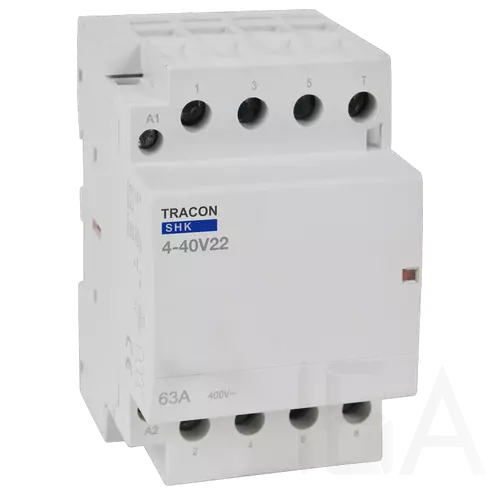Tracon Installációs moduláris kontaktor, SHK4-40V22